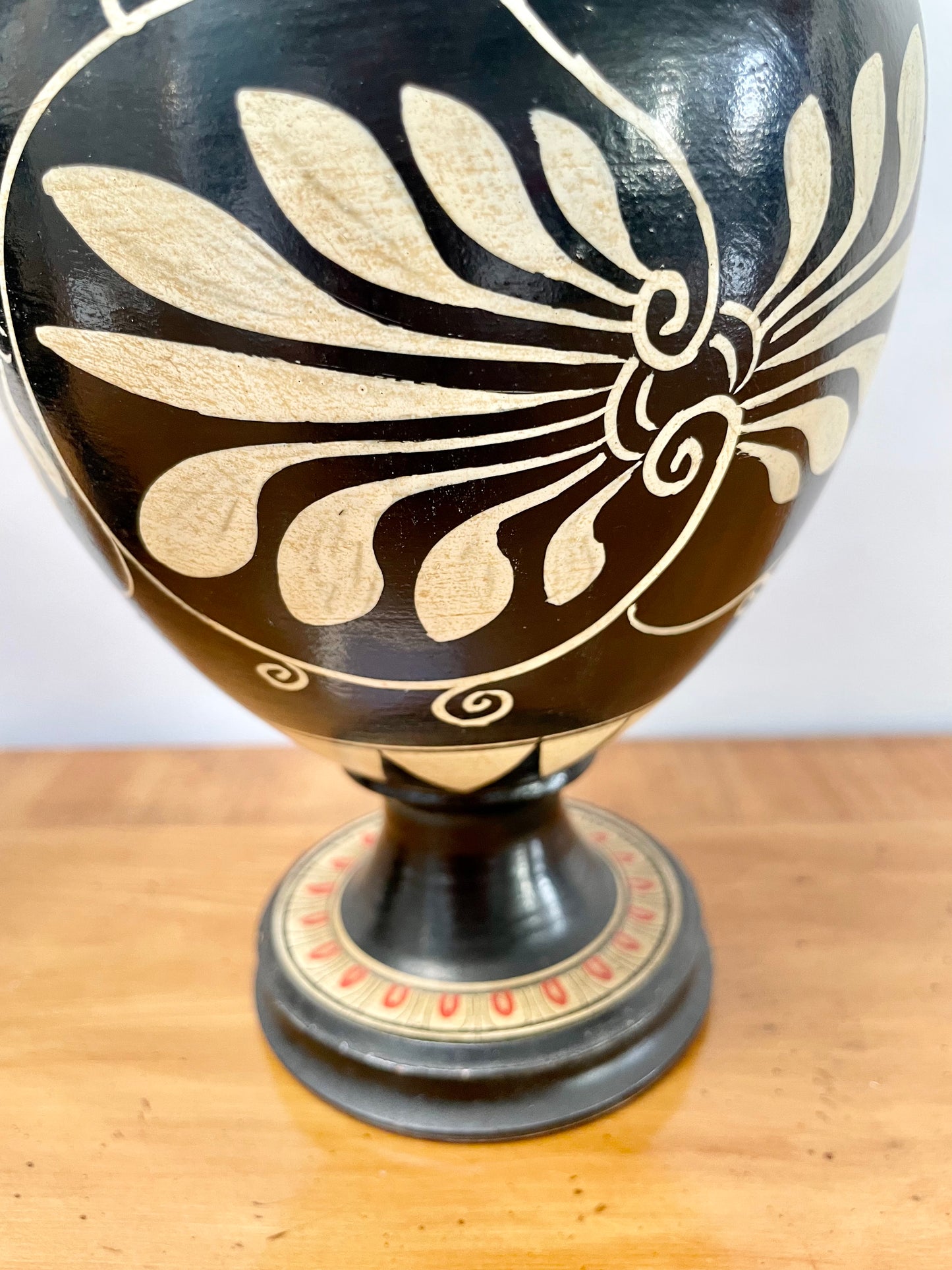 Pair of pottery urns made in Greece