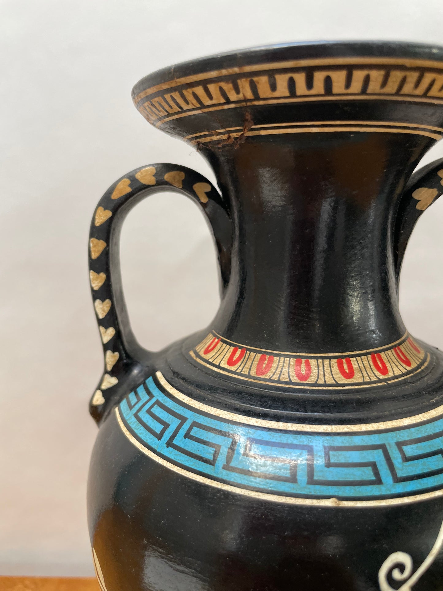 Pair of pottery urns made in Greece