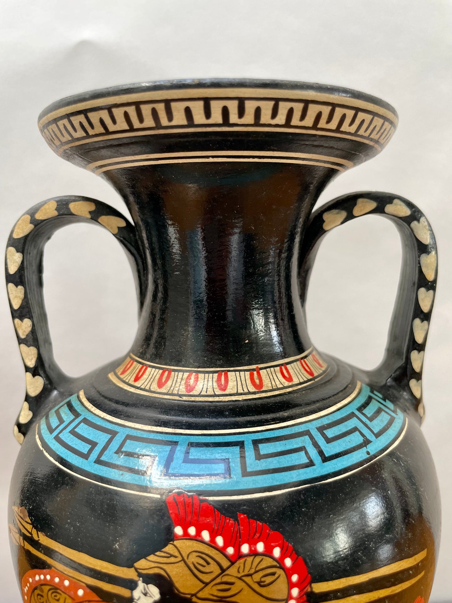 Pair of pottery urns made in Greece